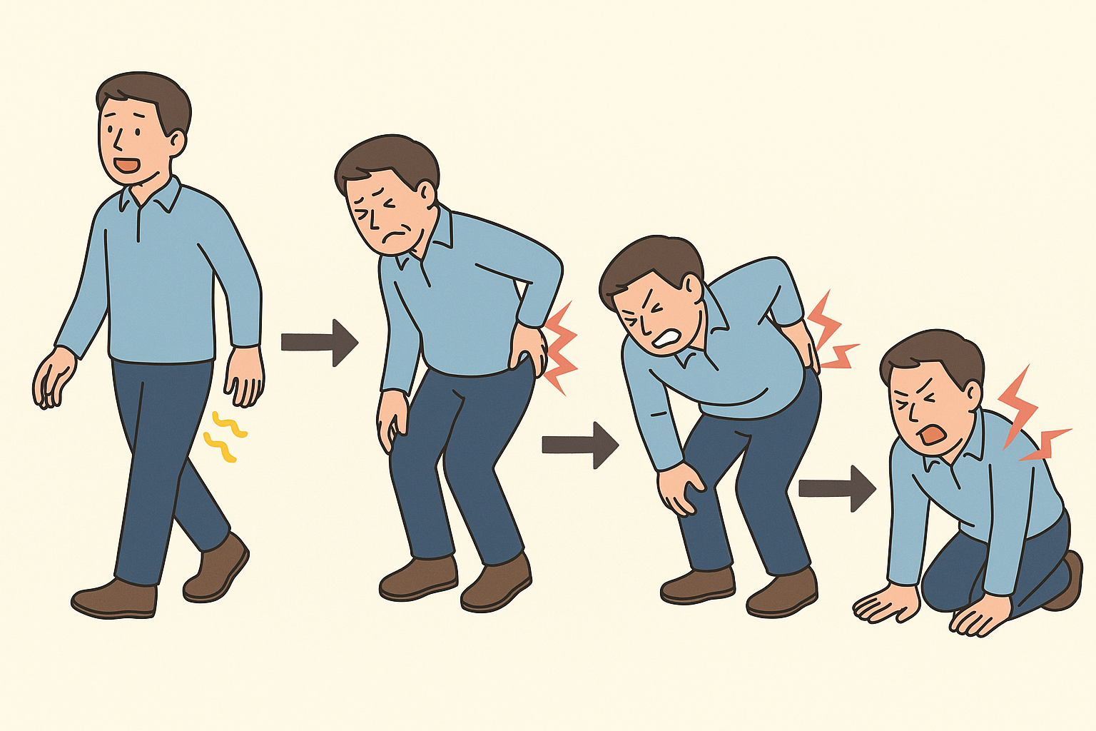 繰り返すギックリ腰