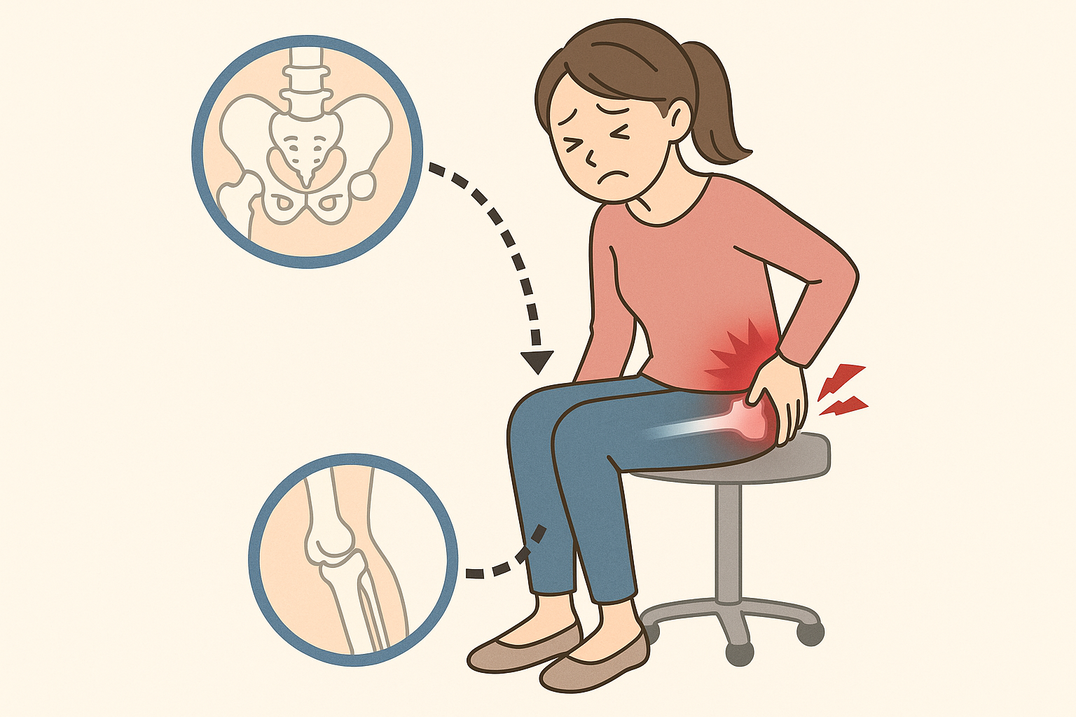無症状側の問題